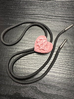 JOL heart bolo tie