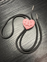 JOL heart bolo tie