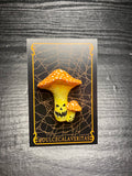 Spring time spooky mushroom pin